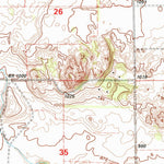 United States Geological Survey Power, ND (1998, 24000-Scale) digital map