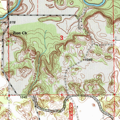 United States Geological Survey Power, ND (1998, 24000-Scale) digital map