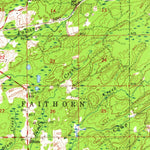 United States Geological Survey Powers, MI (1963, 62500-Scale) digital map