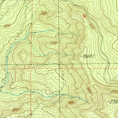 United States Geological Survey Powers, OR (1986, 24000-Scale) digital map