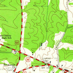 United States Geological Survey Powhatan, VA (1943, 24000-Scale) digital map