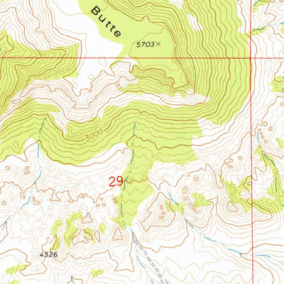 United States Geological Survey Pownal, MT (1979, 24000-Scale) digital map