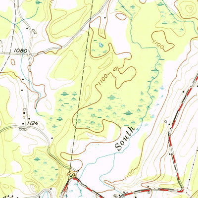 United States Geological Survey Pownal, VT (1954, 24000-Scale) digital map