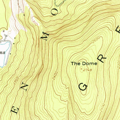 United States Geological Survey Pownal, VT (1954, 24000-Scale) digital map