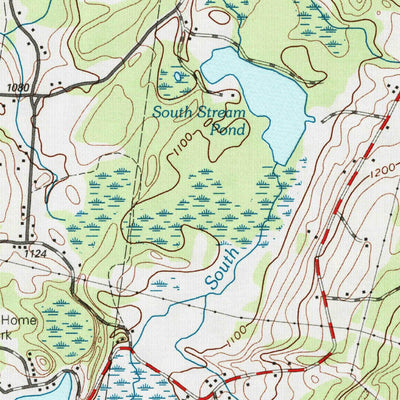 United States Geological Survey Pownal, VT (1997, 24000-Scale) digital map