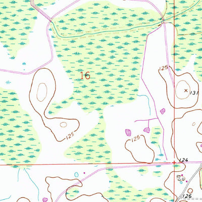 United States Geological Survey Poyner, FL (1959, 24000-Scale) digital map