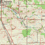 United States Geological Survey Poynette, WI (1962, 62500-Scale) digital map