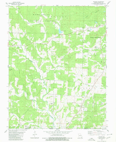 United States Geological Survey Poynor, MO (1979, 24000-Scale) digital map