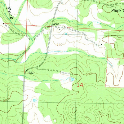 United States Geological Survey Poynor, MO (1979, 24000-Scale) digital map