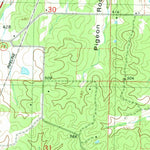 United States Geological Survey Poynor, MO (1979, 24000-Scale) digital map