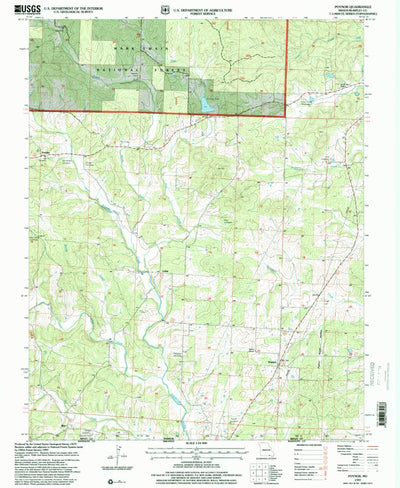 United States Geological Survey Poynor, MO (1997, 24000-Scale) digital map