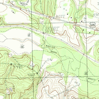 United States Geological Survey Poynor, TX (1984, 24000-Scale) digital map