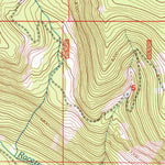 United States Geological Survey Pozega Lakes, MT (1996, 24000-Scale) digital map