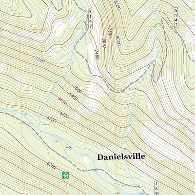 United States Geological Survey Pozega Lakes, MT (2020, 24000-Scale) digital map