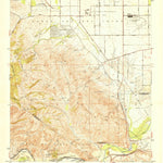 United States Geological Survey Prado Dam, CA (1950, 24000-Scale) digital map