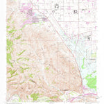 United States Geological Survey Prado Dam, CA (1967, 24000-Scale) digital map