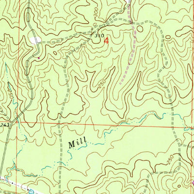 United States Geological Survey Prague, AR (1964, 24000-Scale) digital map