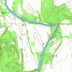 United States Geological Survey Prague NE, OK (1967, 24000-Scale) digital map