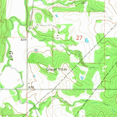 United States Geological Survey Prague SE, OK (1967, 24000-Scale) digital map