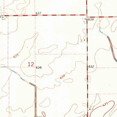 United States Geological Survey Prairie Center, IL (1970, 24000-Scale) digital map