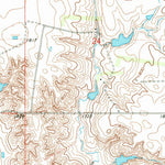 United States Geological Survey Prairie Center School, SD (1973, 24000-Scale) digital map