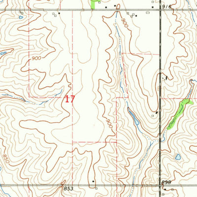 United States Geological Survey Prairie City, IA (1965, 24000-Scale) digital map
