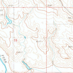 United States Geological Survey Prairie City NE, SD (1983, 24000-Scale) digital map