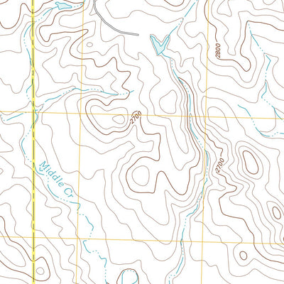 United States Geological Survey Prairie City NW, SD (2012, 24000-Scale) digital map