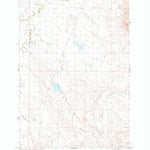 United States Geological Survey Prairie Dog Creek, MT (1980, 24000-Scale) digital map