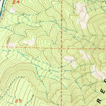 United States Geological Survey Prairie Farm Spring, OR (1988, 24000-Scale) digital map