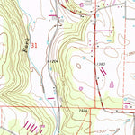 United States Geological Survey Prairie Grove, AR (1970, 24000-Scale) digital map