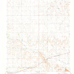 United States Geological Survey Prairie Hill, OK (1971, 24000-Scale) digital map