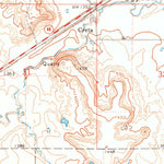 United States Geological Survey Prairie Hill, OK (1971, 24000-Scale) digital map