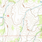United States Geological Survey Prairie Hill, OR (1992, 24000-Scale) digital map