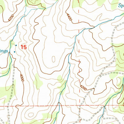 United States Geological Survey Prairie Hill, OR (1992, 24000-Scale) digital map