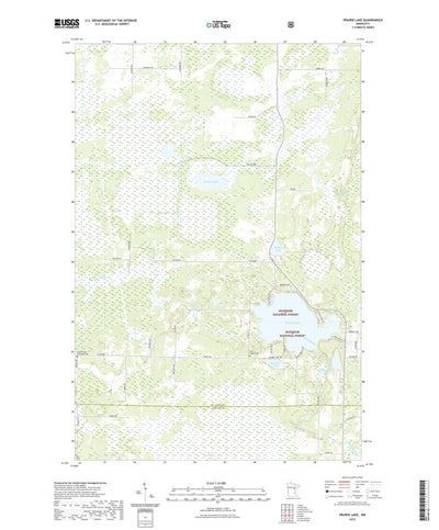 United States Geological Survey Prairie Lake, MN (2022, 24000-Scale) digital map