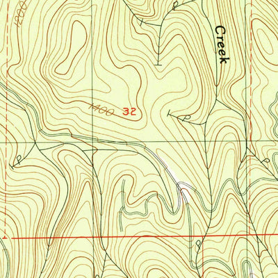 United States Geological Survey Prairie Peak, OR (1984, 24000-Scale) digital map