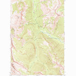 United States Geological Survey Prairie Reef, MT (1970, 24000-Scale) digital map