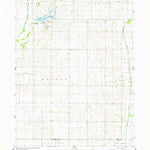 United States Geological Survey Prairie Rose Lake, IA (1978, 24000-Scale) digital map