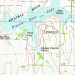 United States Geological Survey Prairie Rose Lake, IA (1978, 24000-Scale) digital map