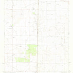 United States Geological Survey Prairieview NE, NM-TX (1970, 24000-Scale) digital map