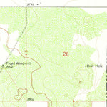 United States Geological Survey Prairieview NE, NM-TX (1970, 24000-Scale) digital map