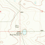 United States Geological Survey Prairieview NW, NM (1970, 24000-Scale) digital map