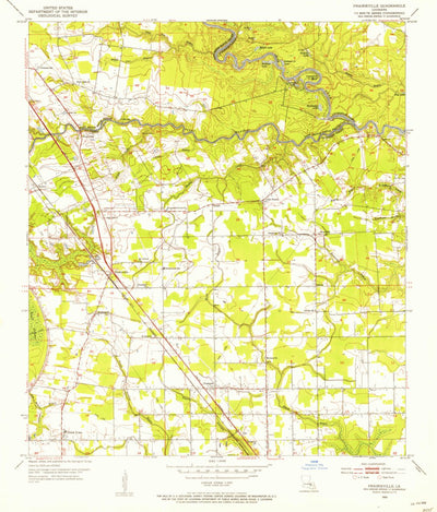 United States Geological Survey Prairieville, LA (1953, 24000-Scale) digital map