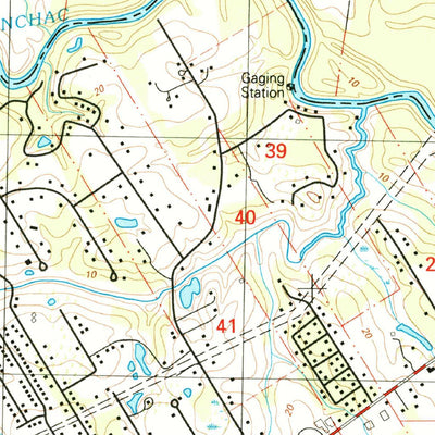 United States Geological Survey Prairieville, LA (1995, 24000-Scale) digital map