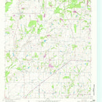 United States Geological Survey Prairieville, TX (1962, 24000-Scale) digital map