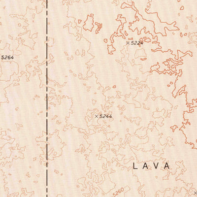 United States Geological Survey Pratt Butte, ID (1972, 24000-Scale) digital map