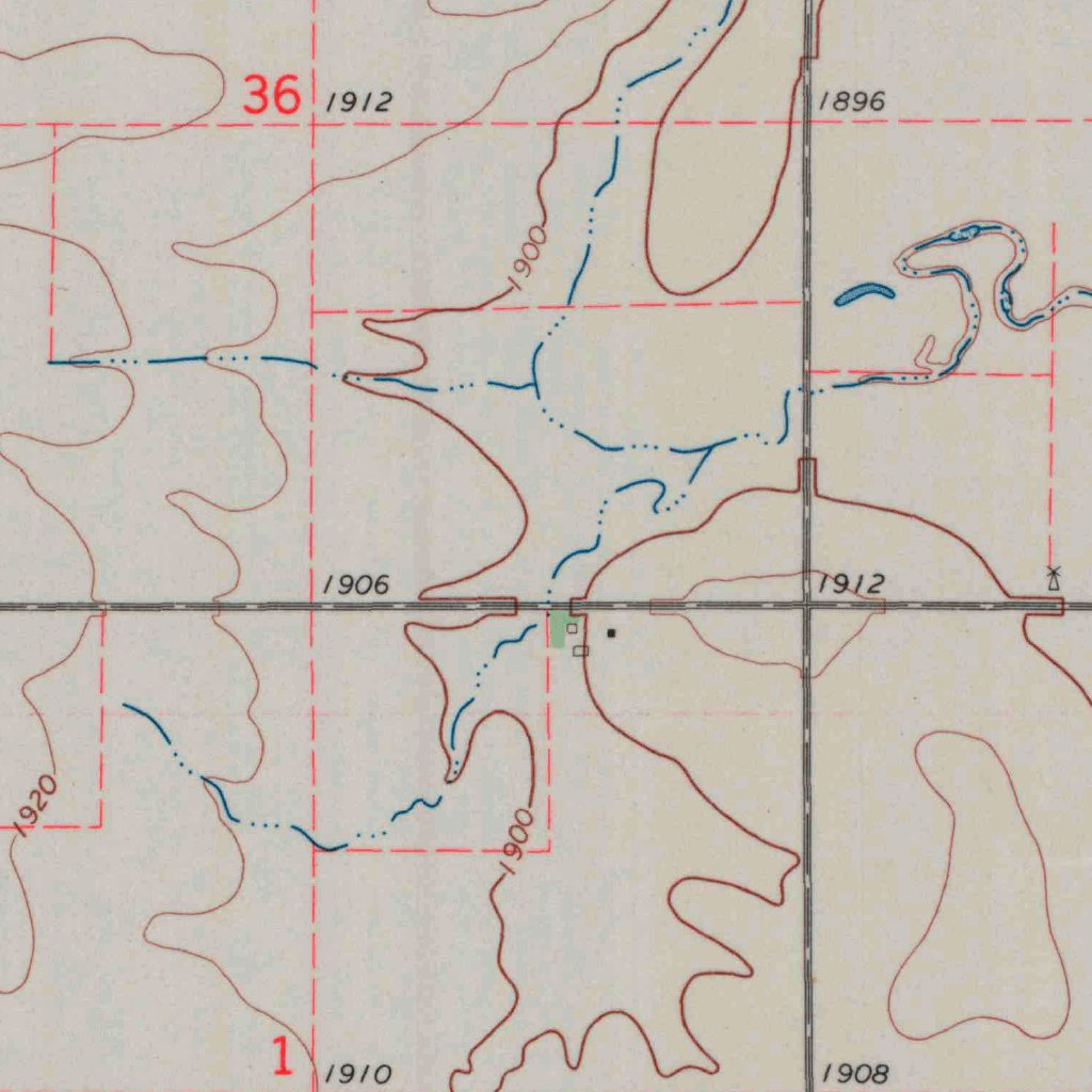 Pratt SW, KS (1968, 24000-Scale) Map by United States Geological Survey ...