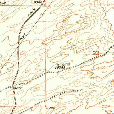 United States Geological Survey Pratts Soda Lakes, WY (1950, 24000-Scale) digital map