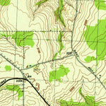 United States Geological Survey Prattsburg, NY (1942, 31680-Scale) digital map